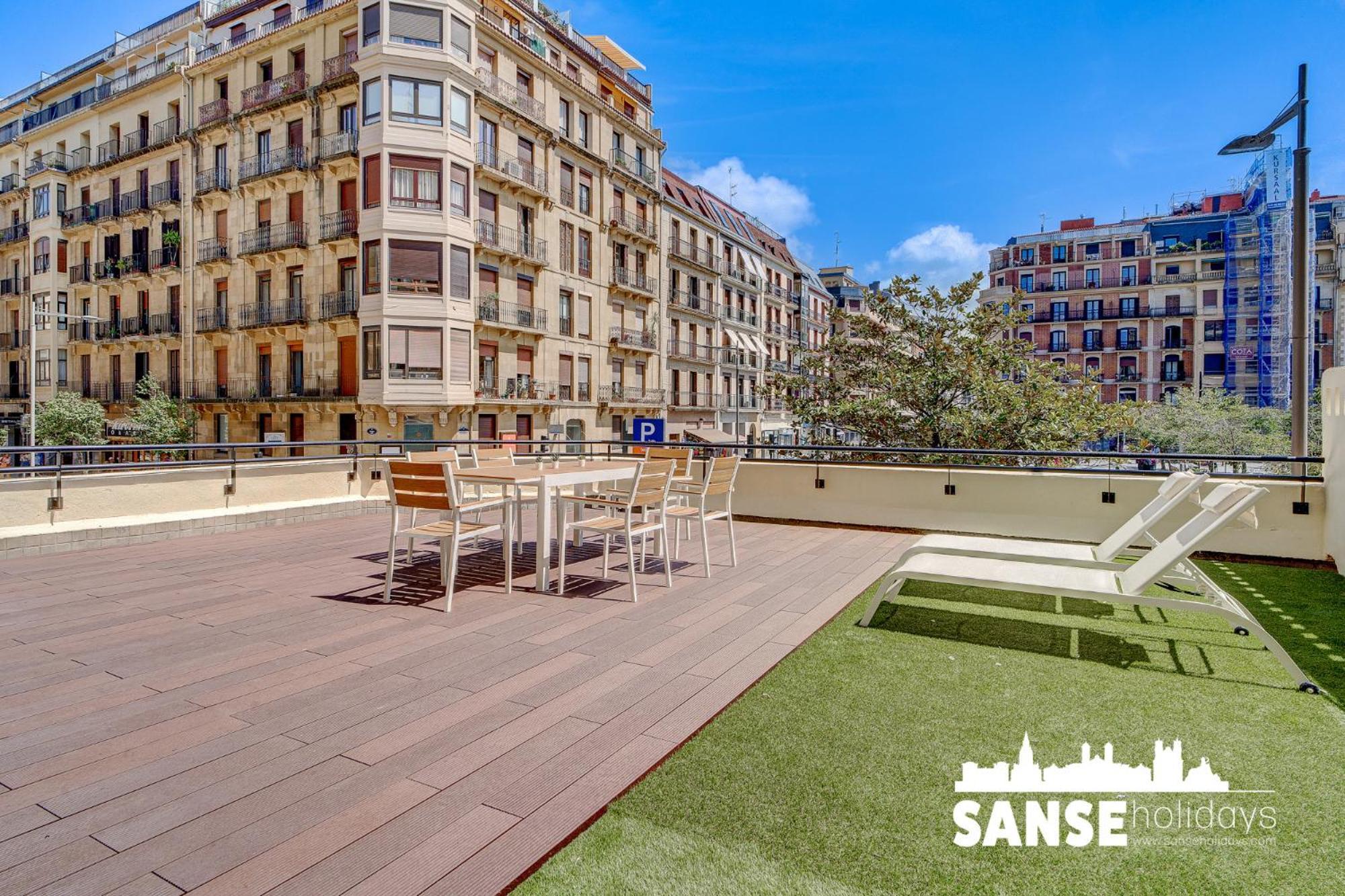 Apartamentos Gran Via By Sanse Holidays San Sebastián Esterno foto
